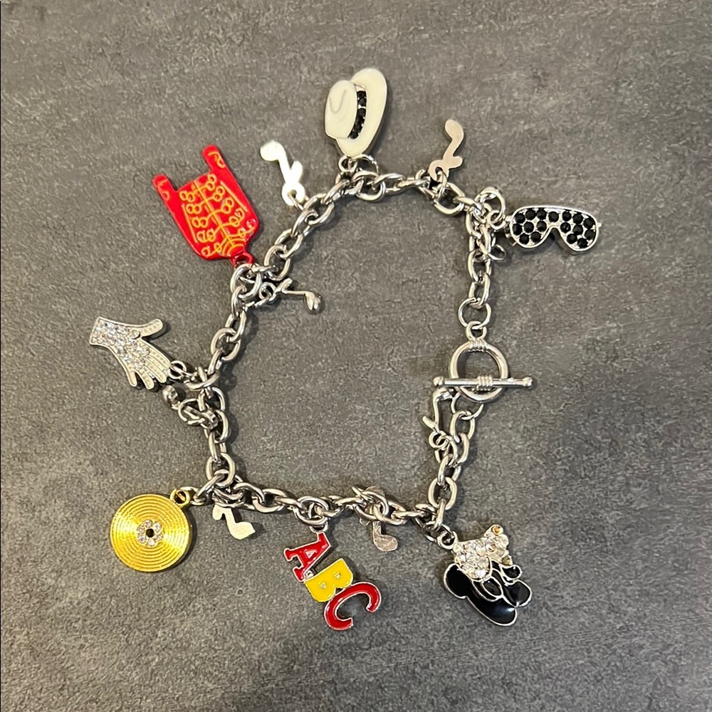Michael Jackson Charm Bracelet